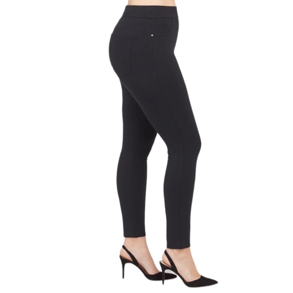 Spanx The Perfect Pant Ankle 4 Pocket Black Size Small Ponte Fabric Style 20202 - Picture 2 of 11